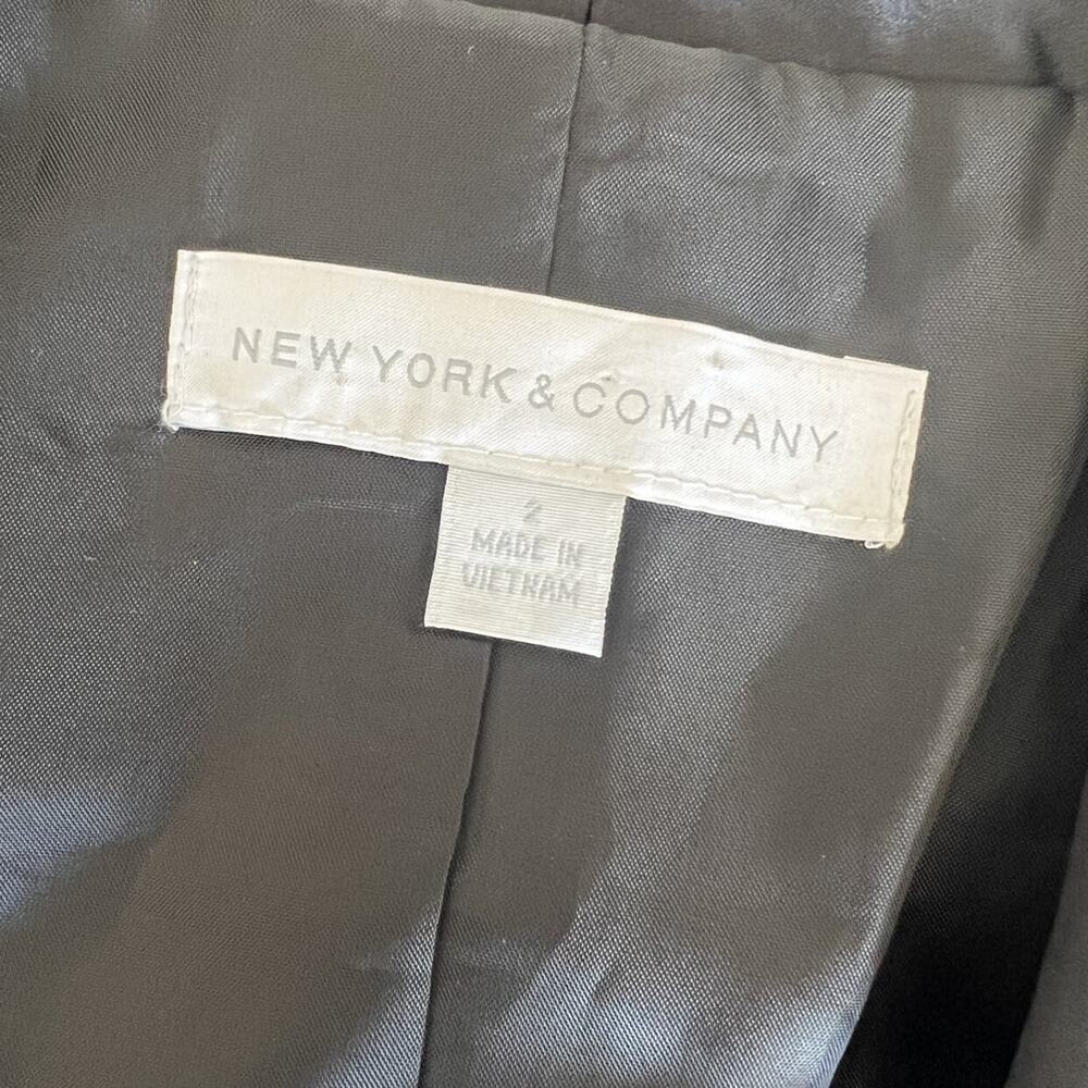Women's / Teen Tux Style Satin Suit Jacket Blazer - Picture 6 of 8